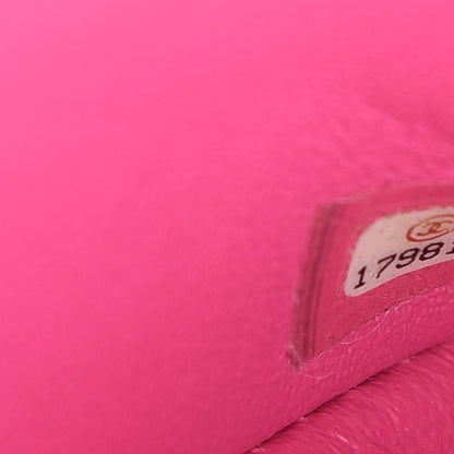 Chanel Iridescent Caviar Quilted Mini Rectangular Flap Pink 7 of 13