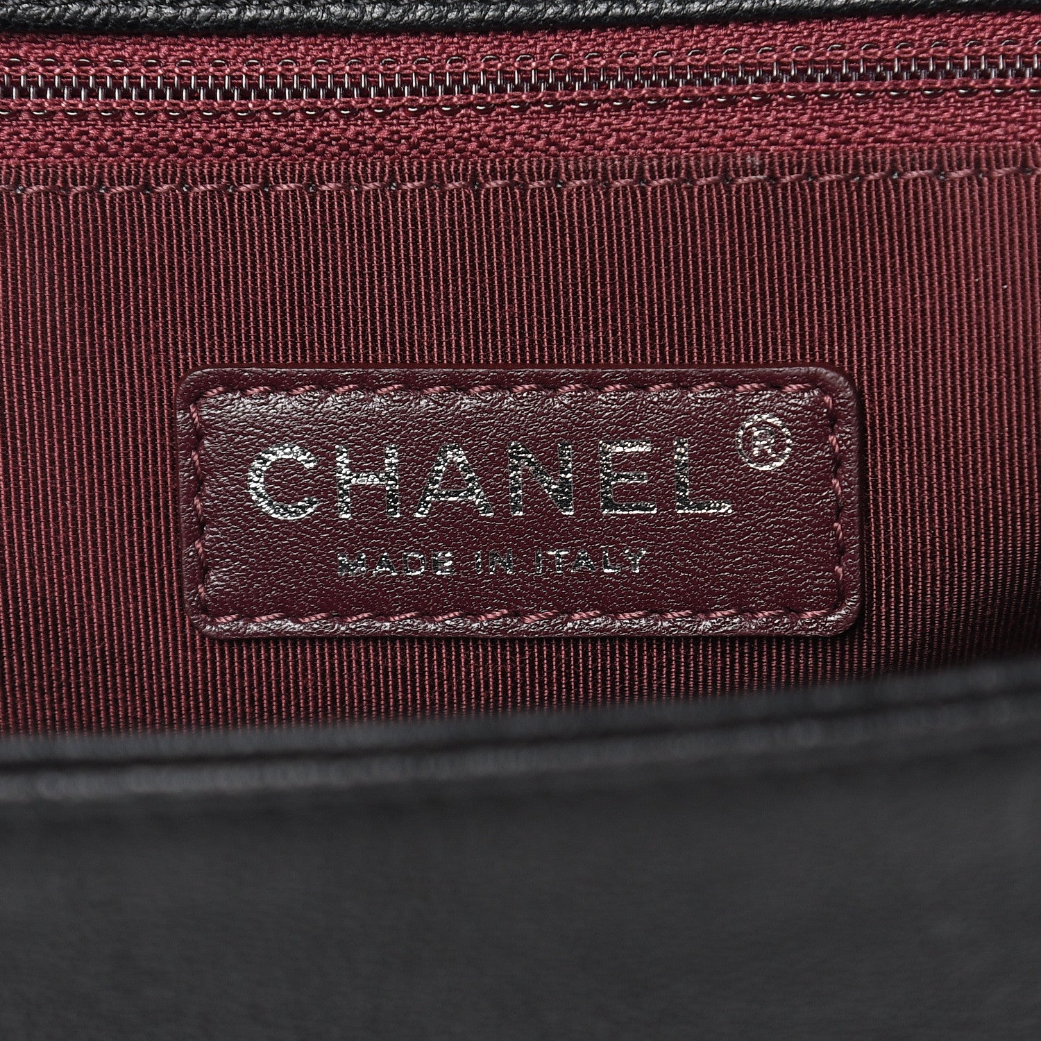 Chanel Crumpled Lambskin New Medium Studded Boy Flap Black 6 of 12