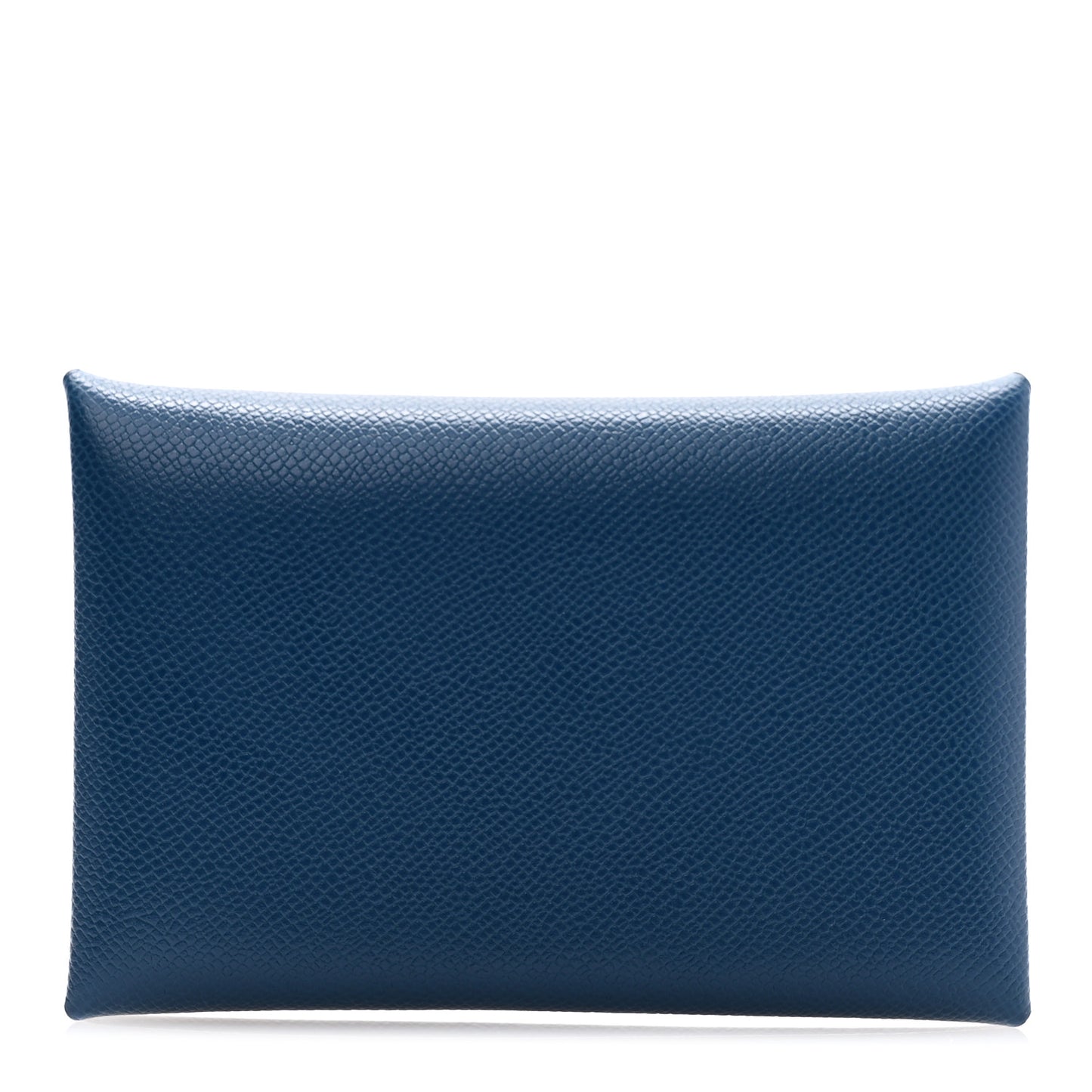 Madame Calfskin Calvi Card Case Deep Bleu