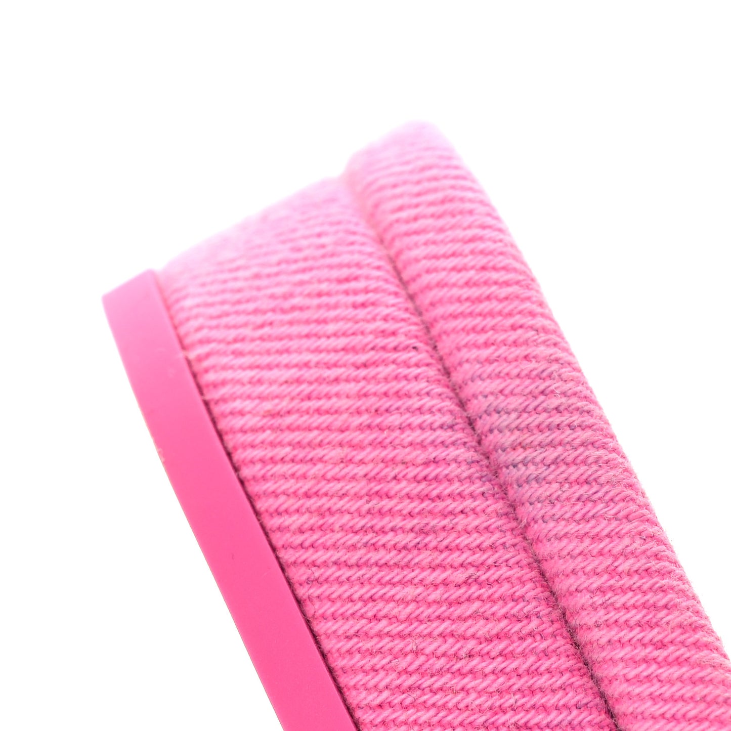 Denim Cap Toe CC Slingback Flat 40 Neon Pink