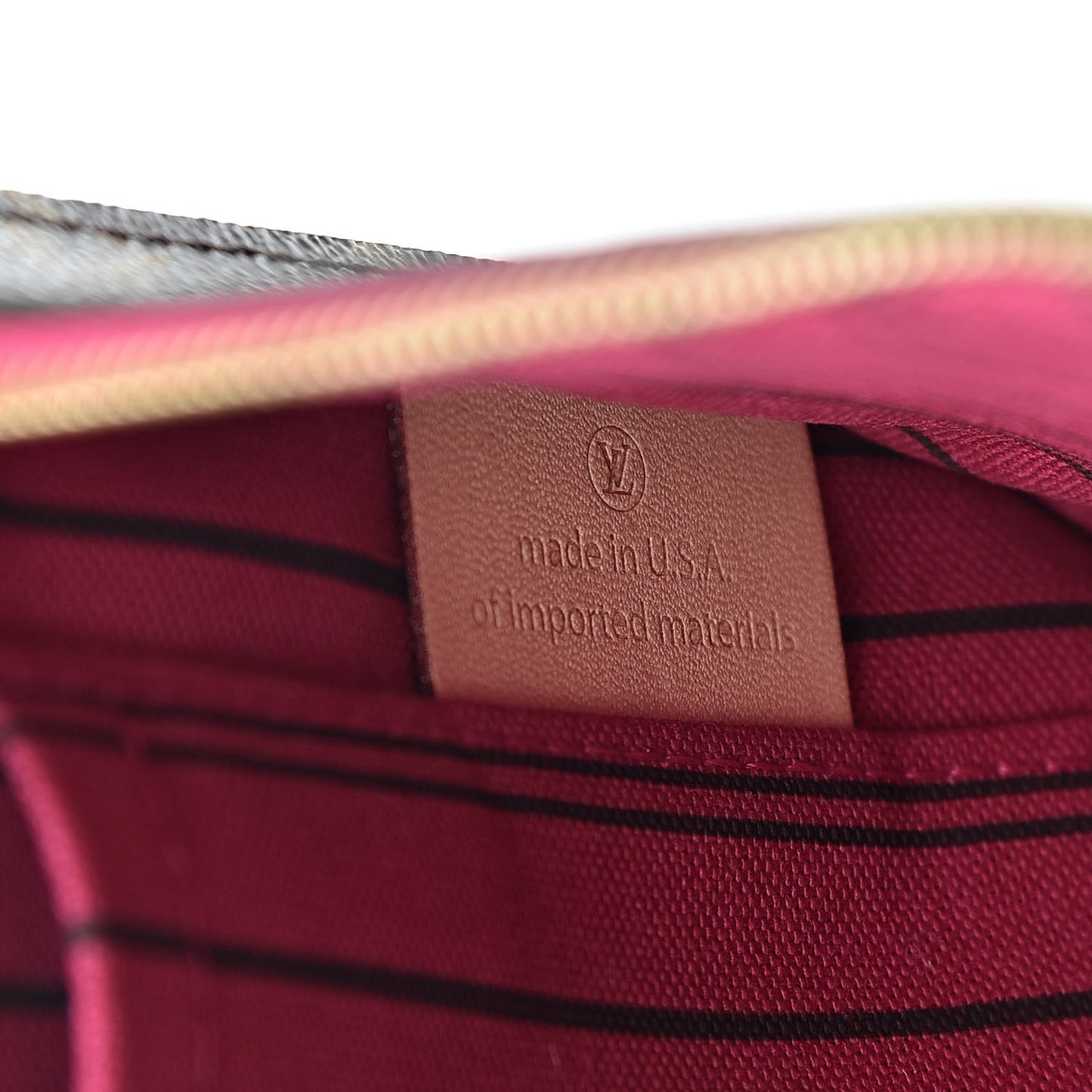 Monogram Neverfull MM GM Pochette Pivoine
