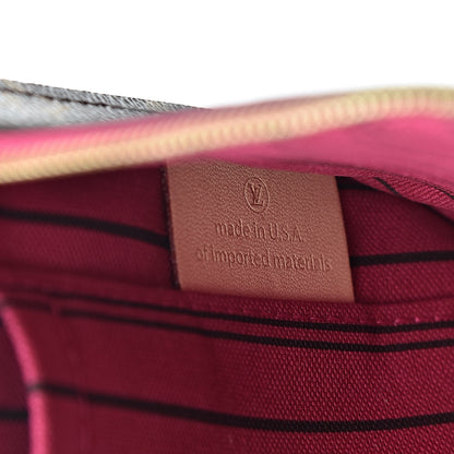 Louis Vuitton Monogram Neverfull MM GM Pochette Pivoine 7 of 12