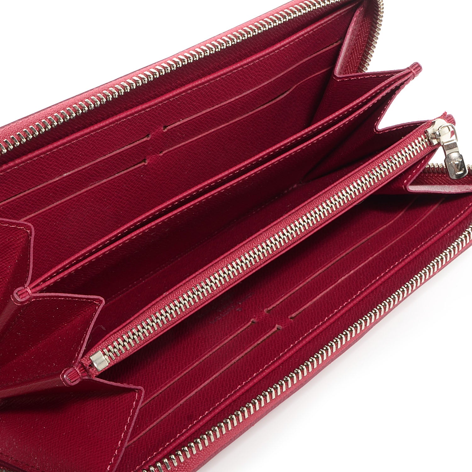 Louis Vuitton Epi Zippy Wallet Fuchsia 5 of 7
