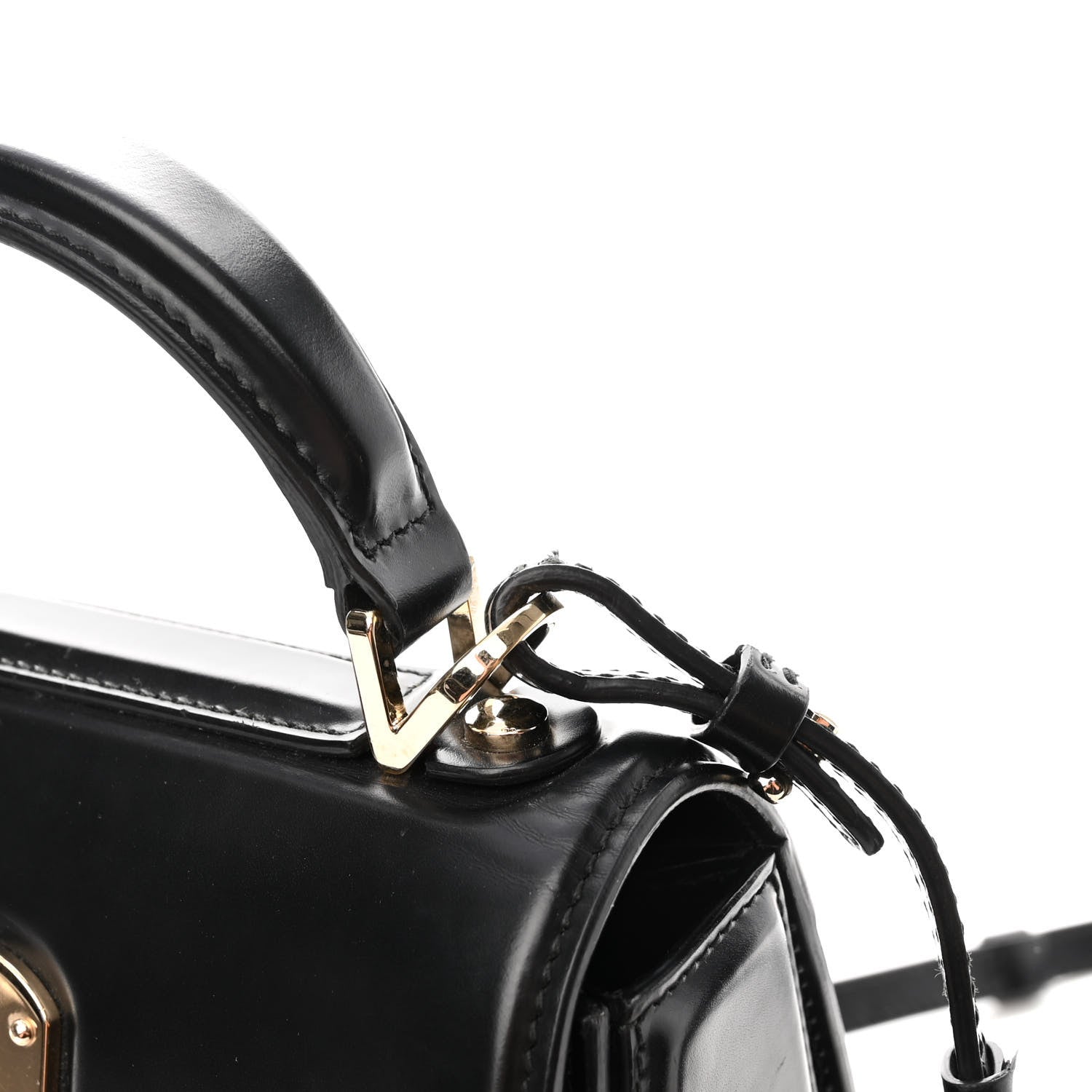 Salvatore Ferragamo Smooth Calfskin Small Boxyz Black 14 of 14