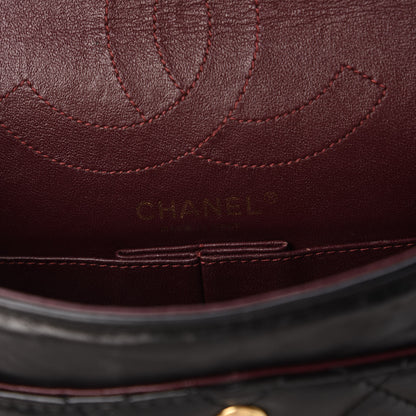 Chanel Aged Calfskin Quilted 2.55 Reissue 225 Flap Black 9 of 11