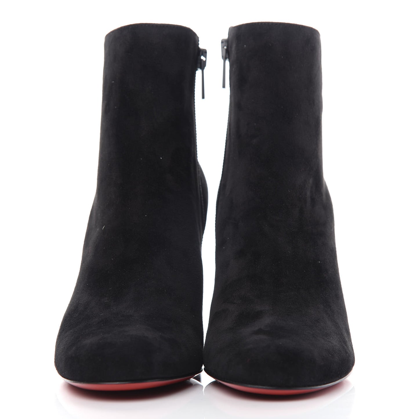 Veau Velours Turela 85 Ankle Boots 36.5 Black