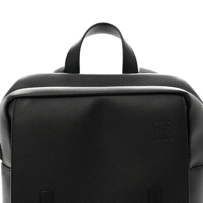 Loewe Grained Calfskin Military Backpack Black 6 of 8
