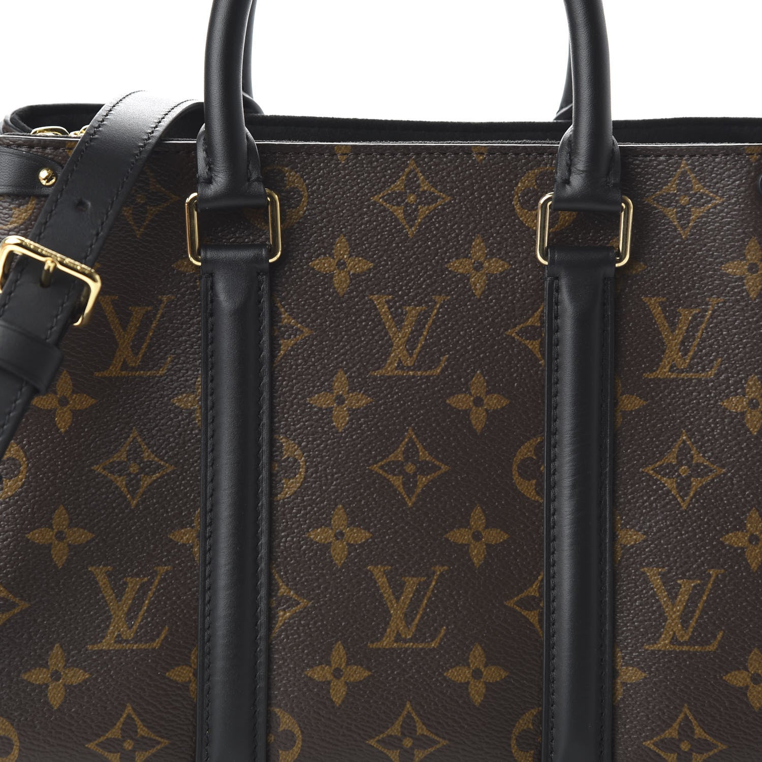 Louis Vuitton Monogram Soufflot BB Black 11 of 12