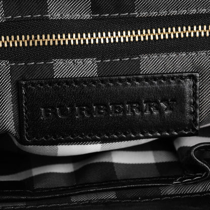 Burberry Calfskin Buckle Shoulder Bag Black 6 of 8
