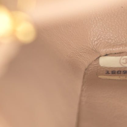 Chanel Lambskin Quilted Small Single Flap Beige 8 of 13