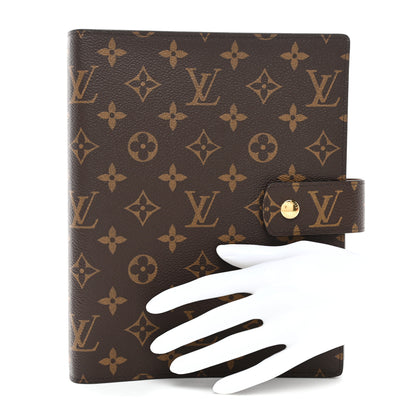 Louis Vuitton Monogram Large Ring Agenda Cover 2 of 8