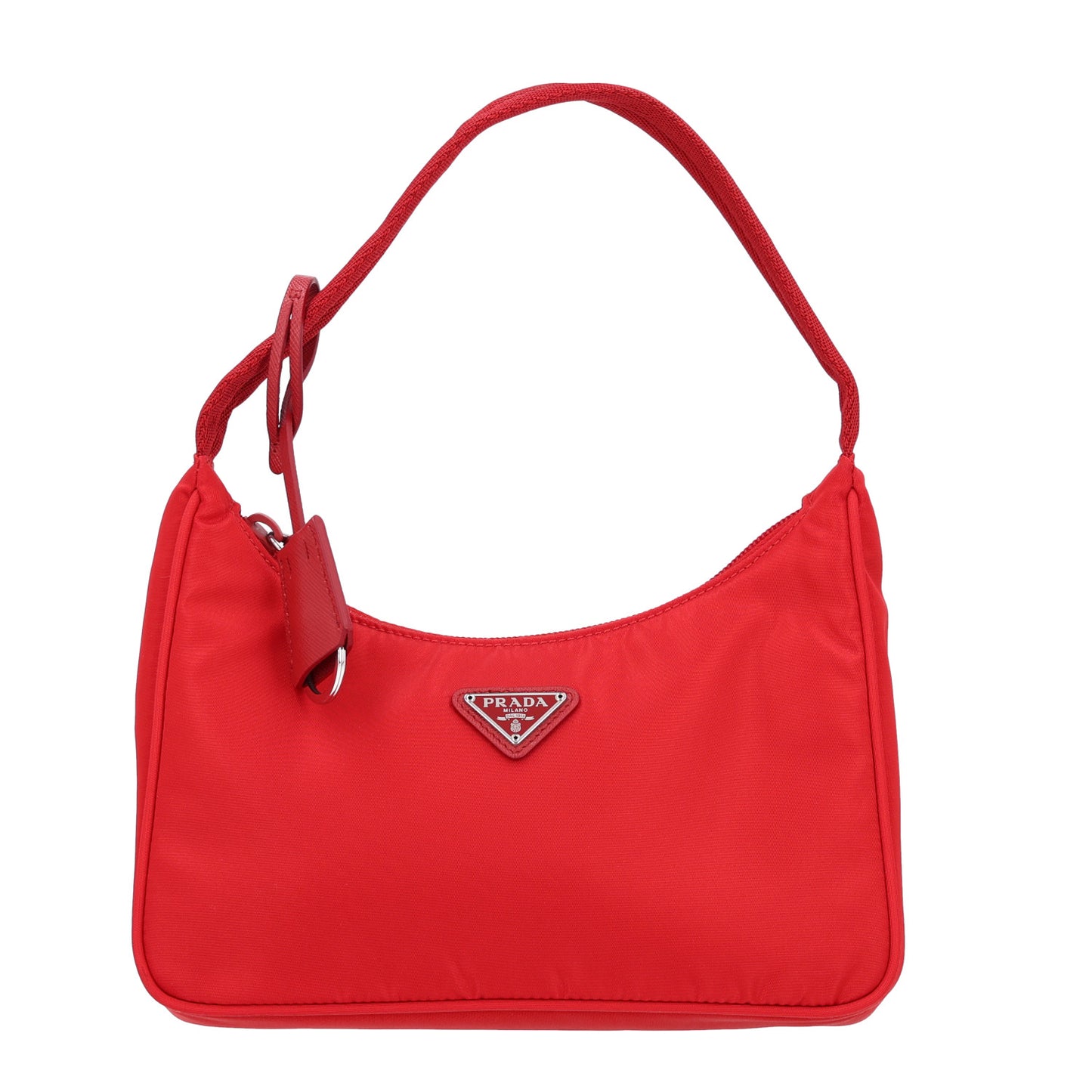 Tessuto Nylon Mini Re-Edition 2000 Bag Rosso