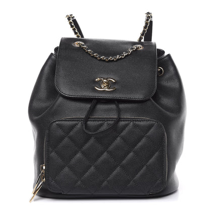 Chanel Caviar Quilted Business Affinity Backpack Black 1 of 12