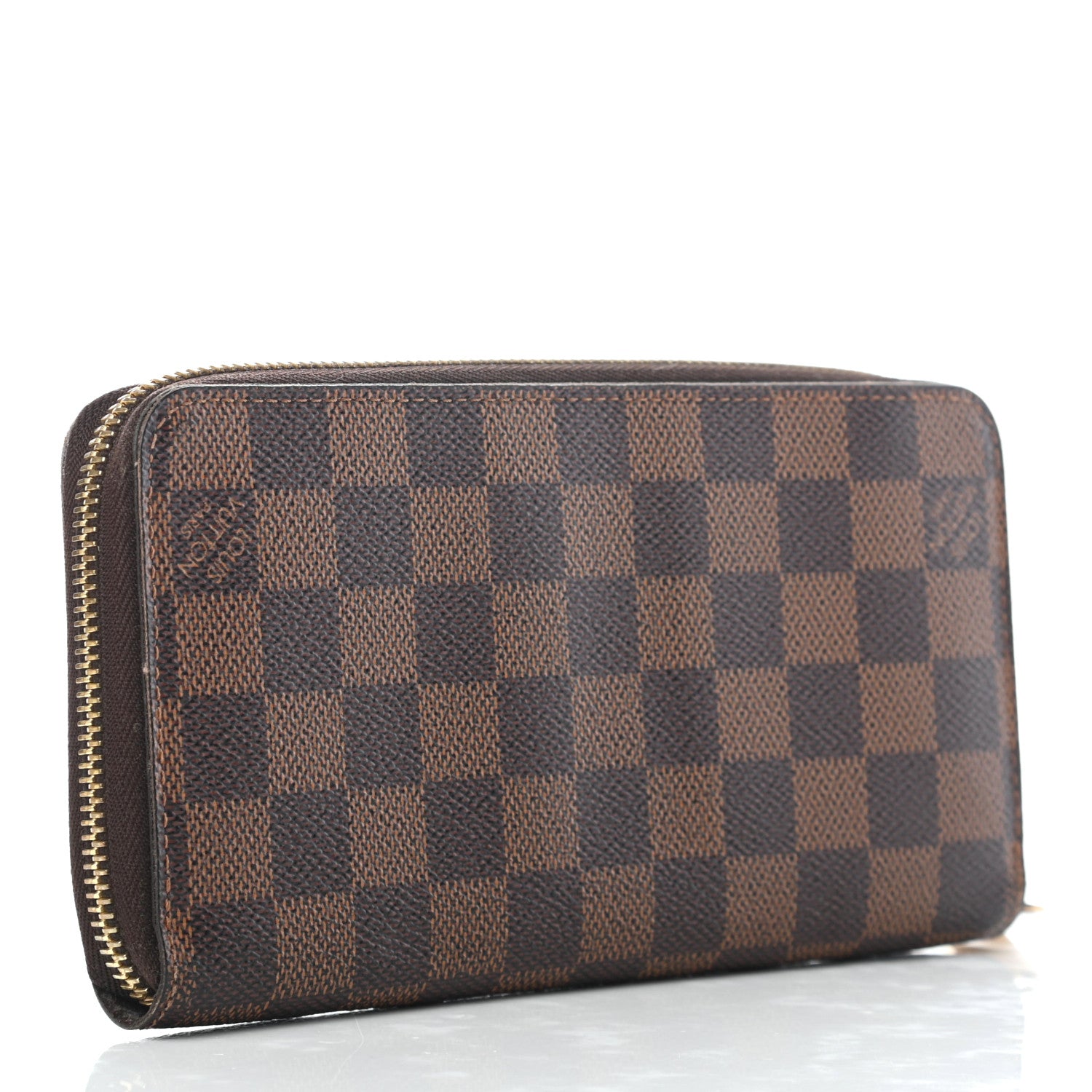 Louis Vuitton Damier Ebene Zippy Wallet 3 of 7