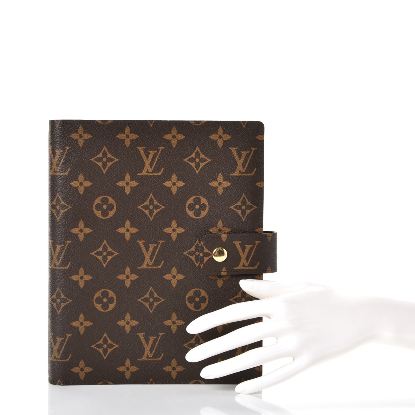 Monogram Large Ring Agenda Cover