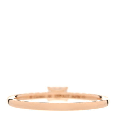 Cartier 18K Pink Gold Diamond Etincelle De Cartier Engagement Ring 50 5.25 4 of 5