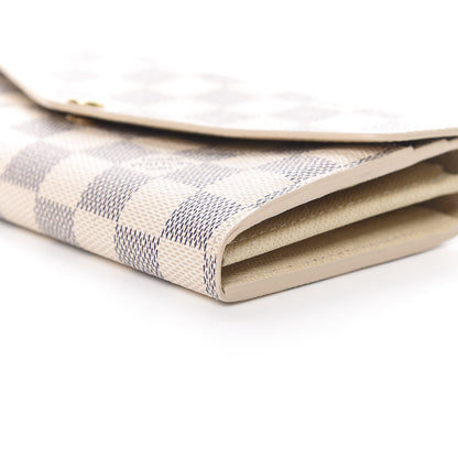 Louis Vuitton Damier Azur Sarah Wallet NM 9 of 12