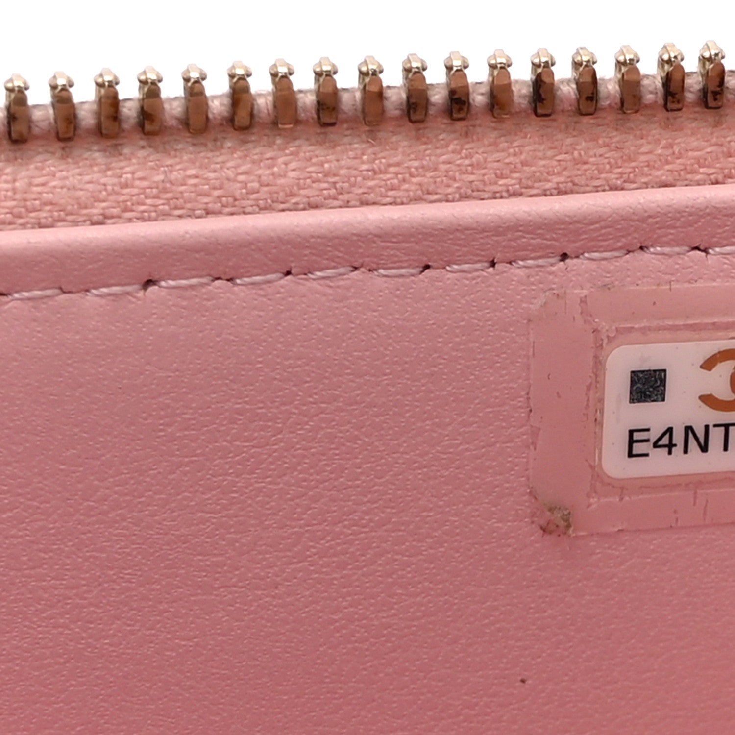 Chanel Caviar Quilted Pearl Enamel Small Vanity Case With Chain Light Pink 8 of 11