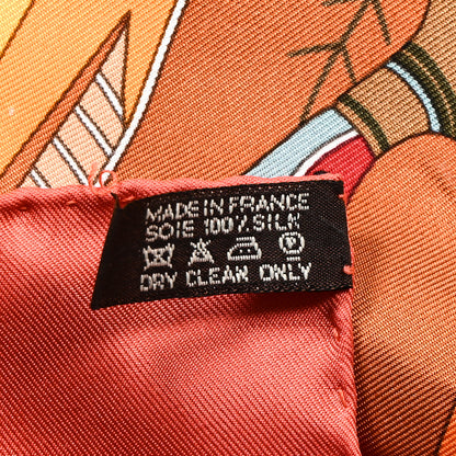 Hermes Silk La Vie Du Grand Nord Scarf 90 8 of 11