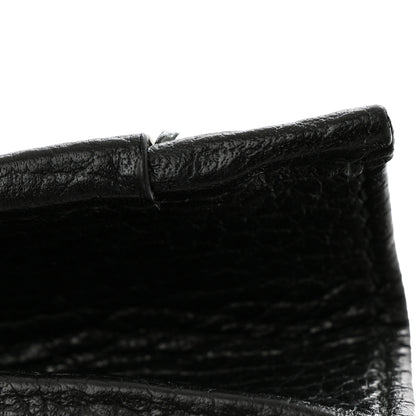 Gucci Calfskin Mini GG Marmont Chain Wallet Black 14 of 16