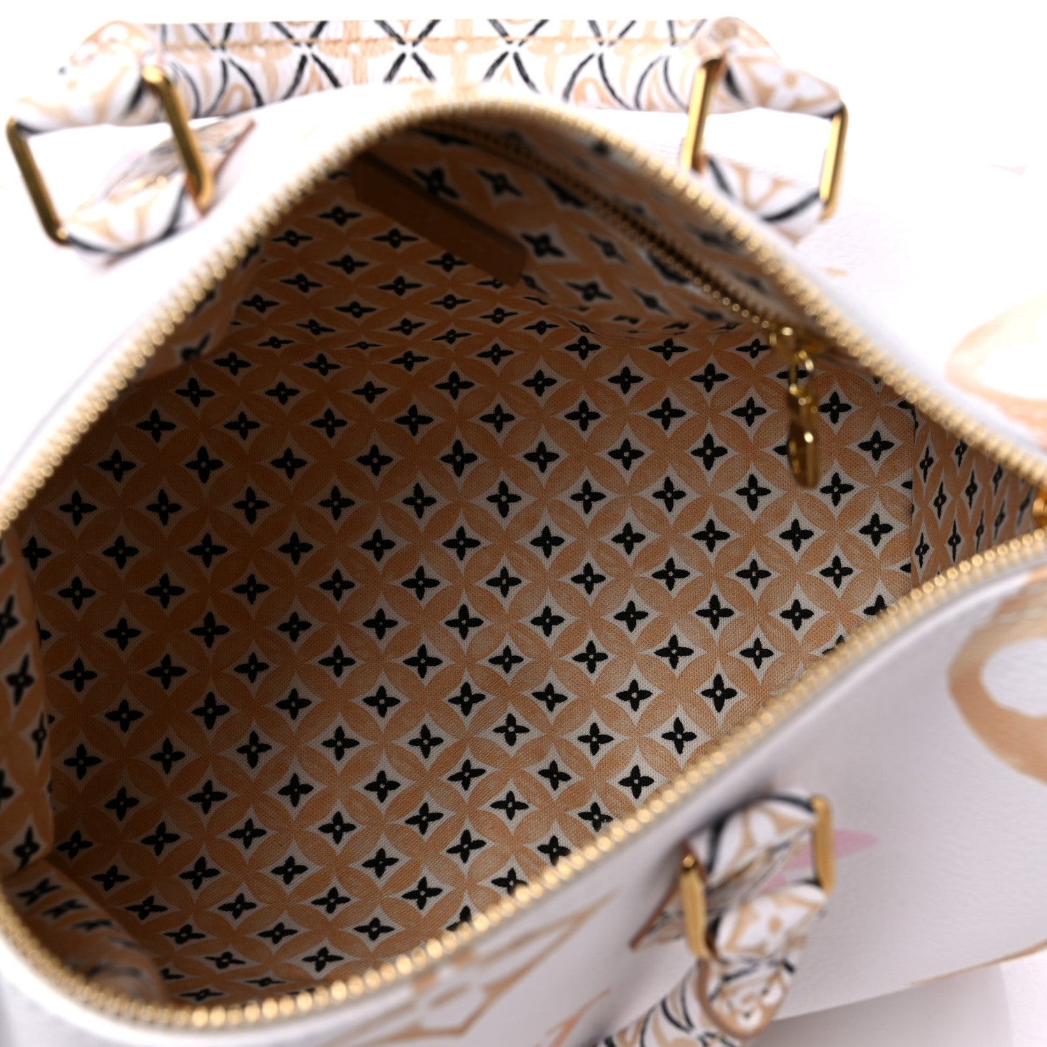 Louis Vuitton Monogram Giant By The Pool 2.0 Speedy Bandouliere 25 Beige 5 of 8