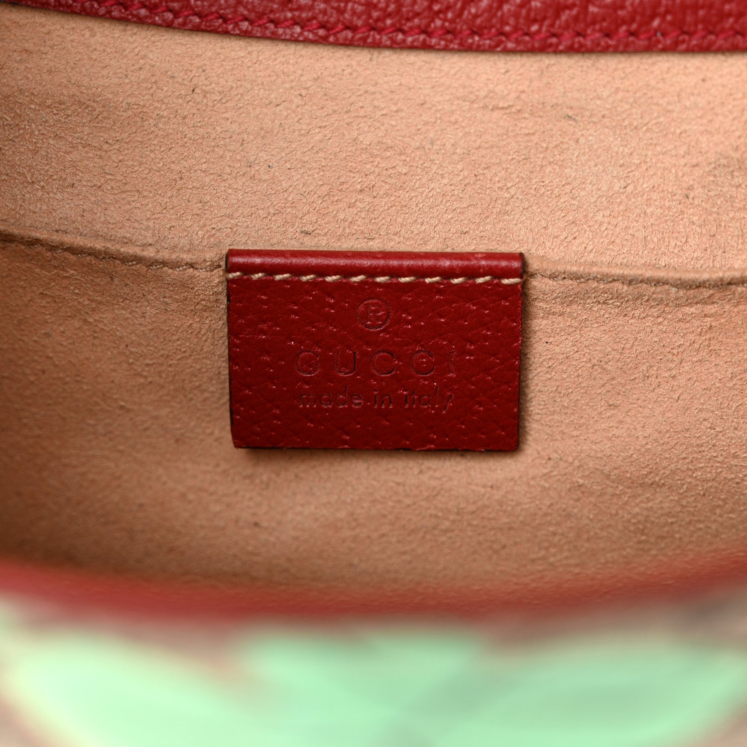Gucci GG Supreme Monogram Tian Web Medium Padlock Messenger Shoulder Bag Beige Multicolor New Acero 6 of 12