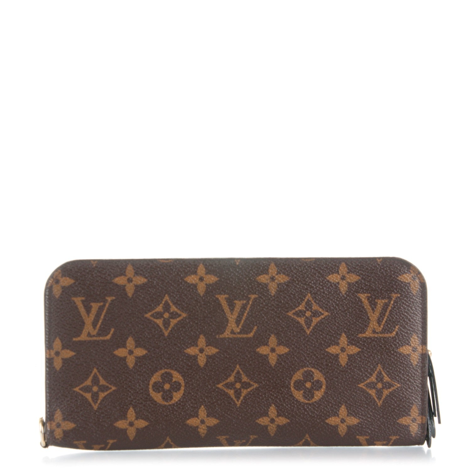 Louis Vuitton Monogram Leopard Insolite Wallet Blue Infini 1 of 9