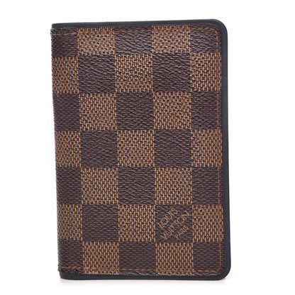 Louis Vuitton Damier Ebene Pocket Organizer NM Blue 1 of 8