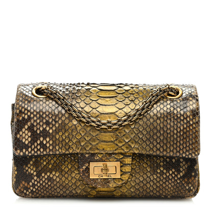 Chanel Snakeskin 2.55 Reissue Mini Flap Brown 1 of 9
