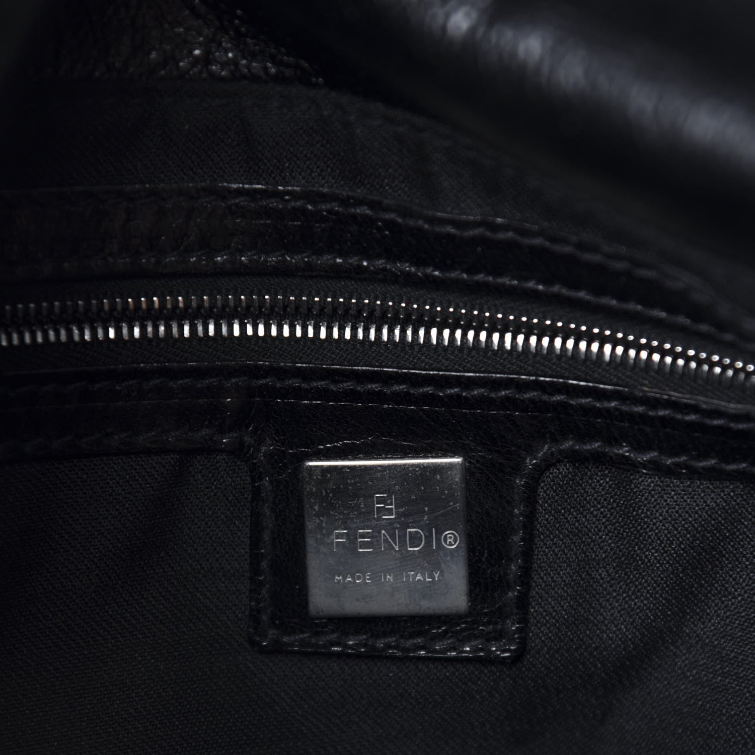 Fendi Calf Hair Leopard Print Mama Baguette Brown 8 of 9