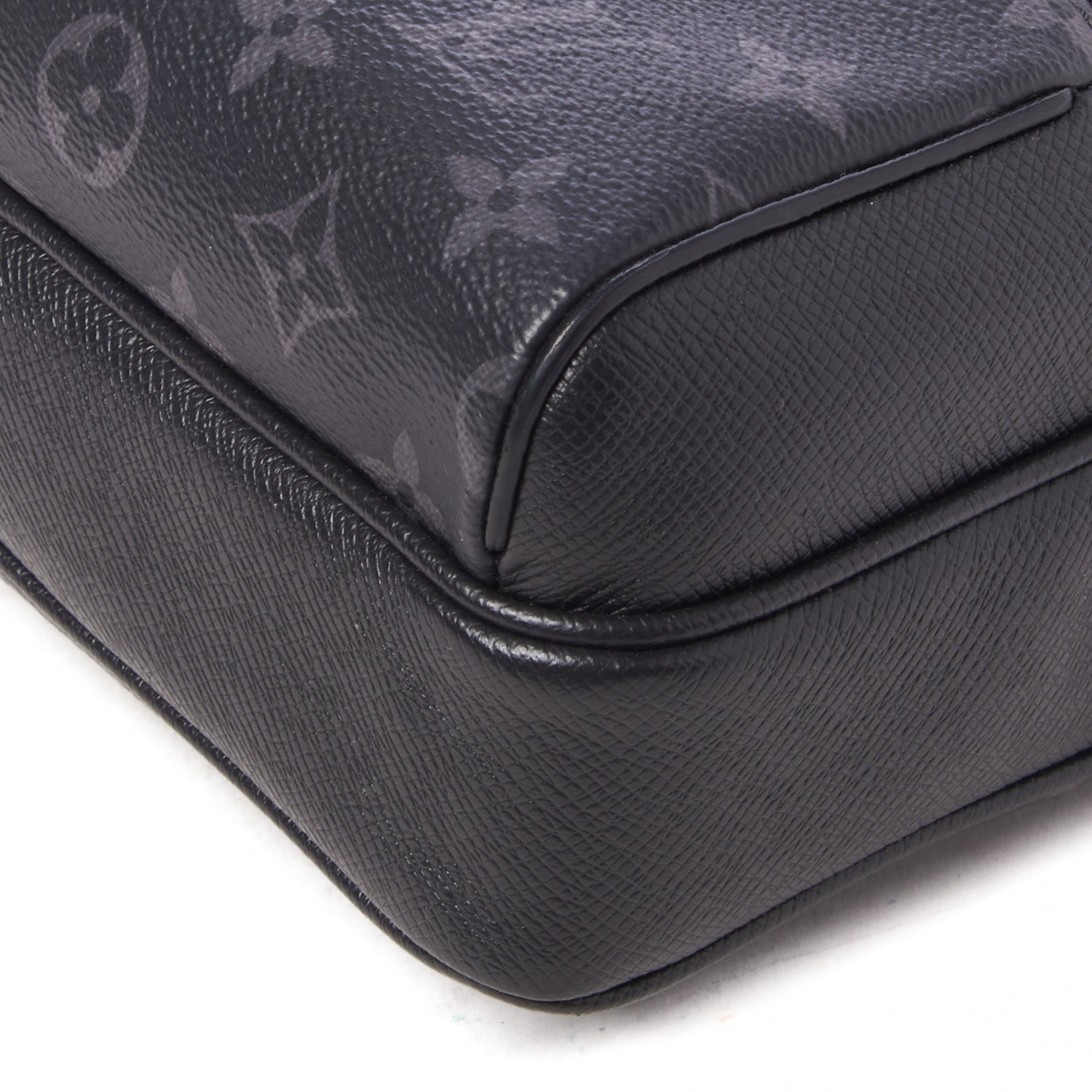 Louis Vuitton Taiga Monogram Eclipse Outdoor Messenger Black 4 of 9