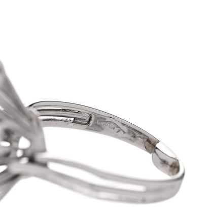 Parker & West by FASHIONPHILE 18K White Gold Diamond 1.80ctw Flower Spiral Cocktail Ring 52 6 6 of 6