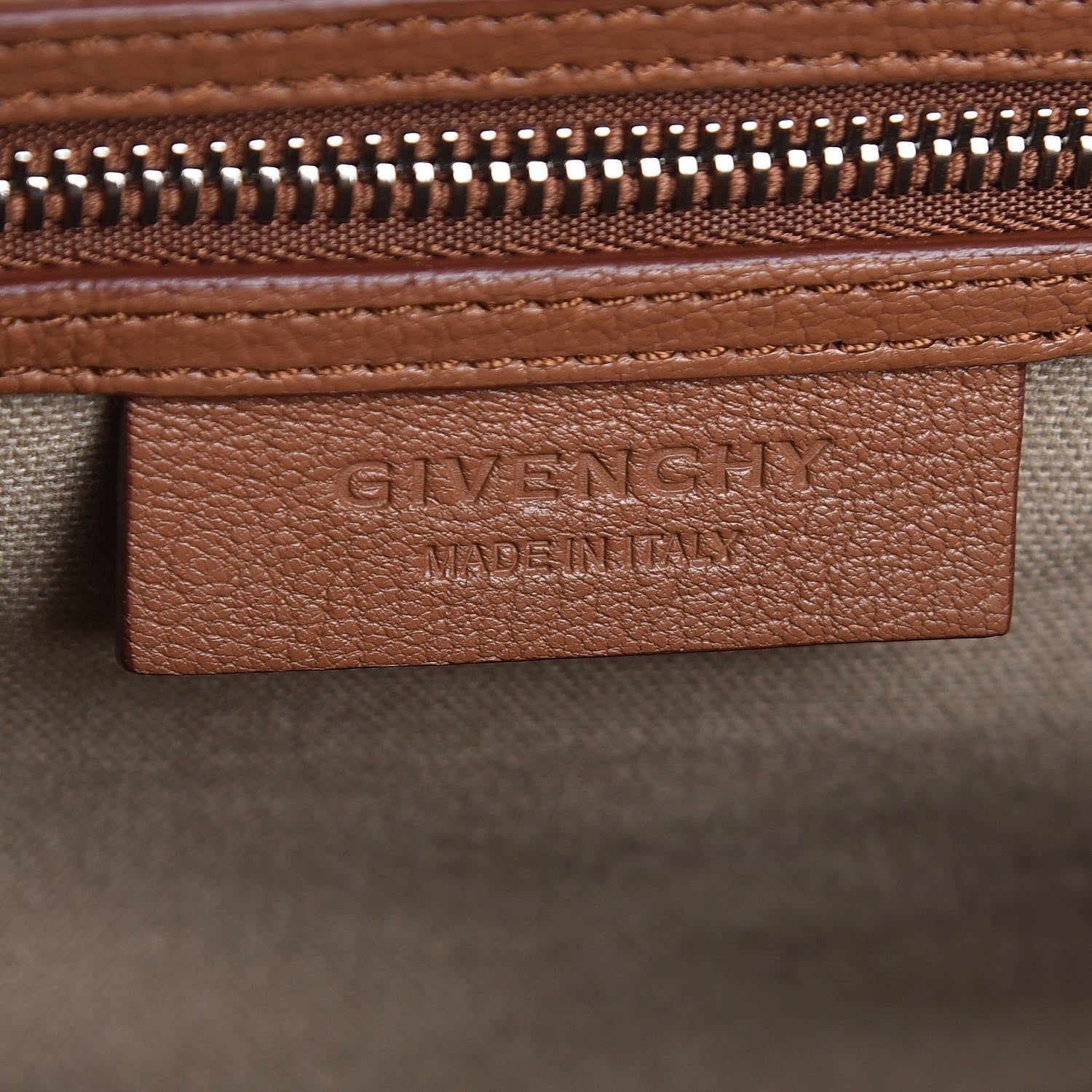 Givenchy Sugar Goatskin Medium Antigona Cognac 7 of 8