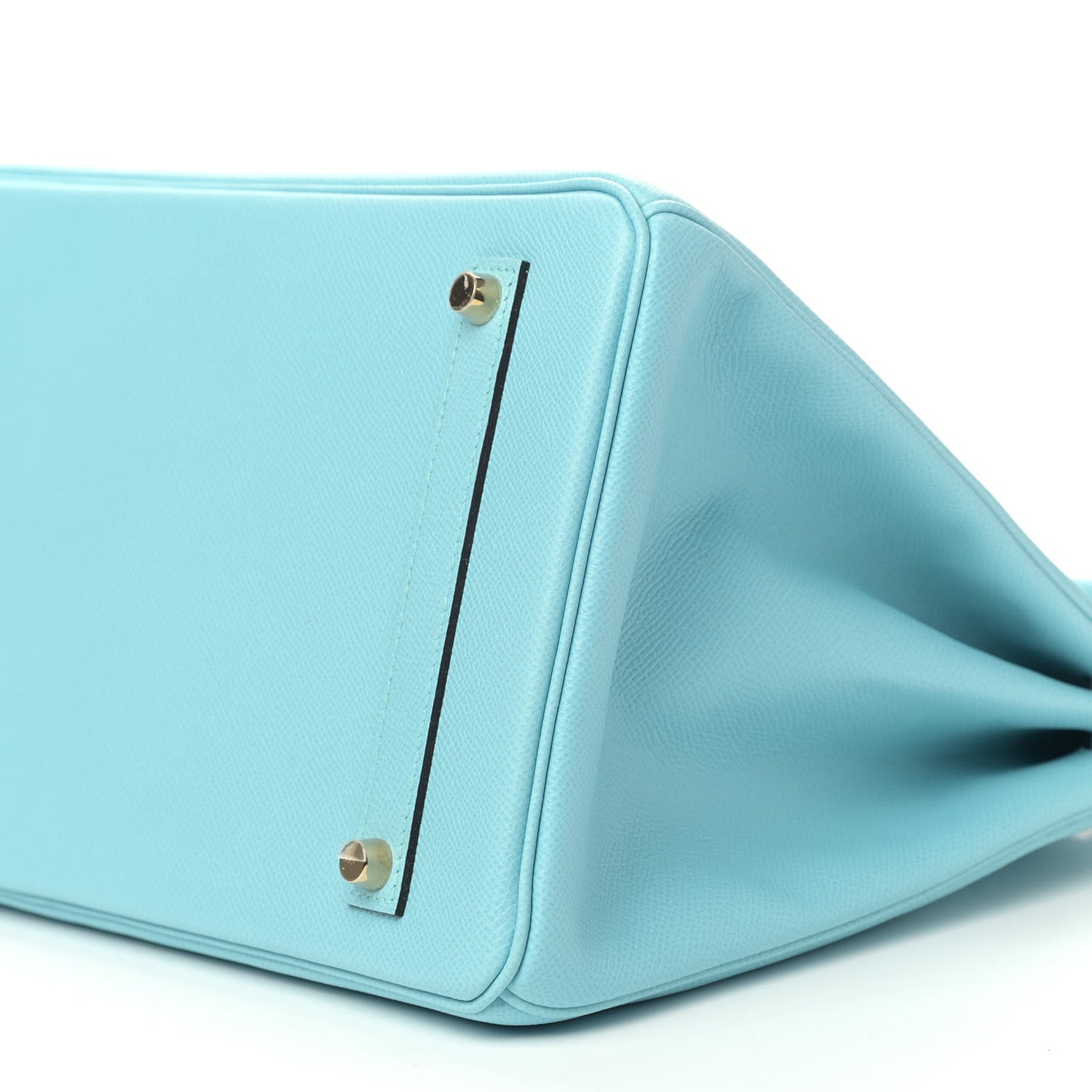 Epsom Birkin 35 Bleu Atoll