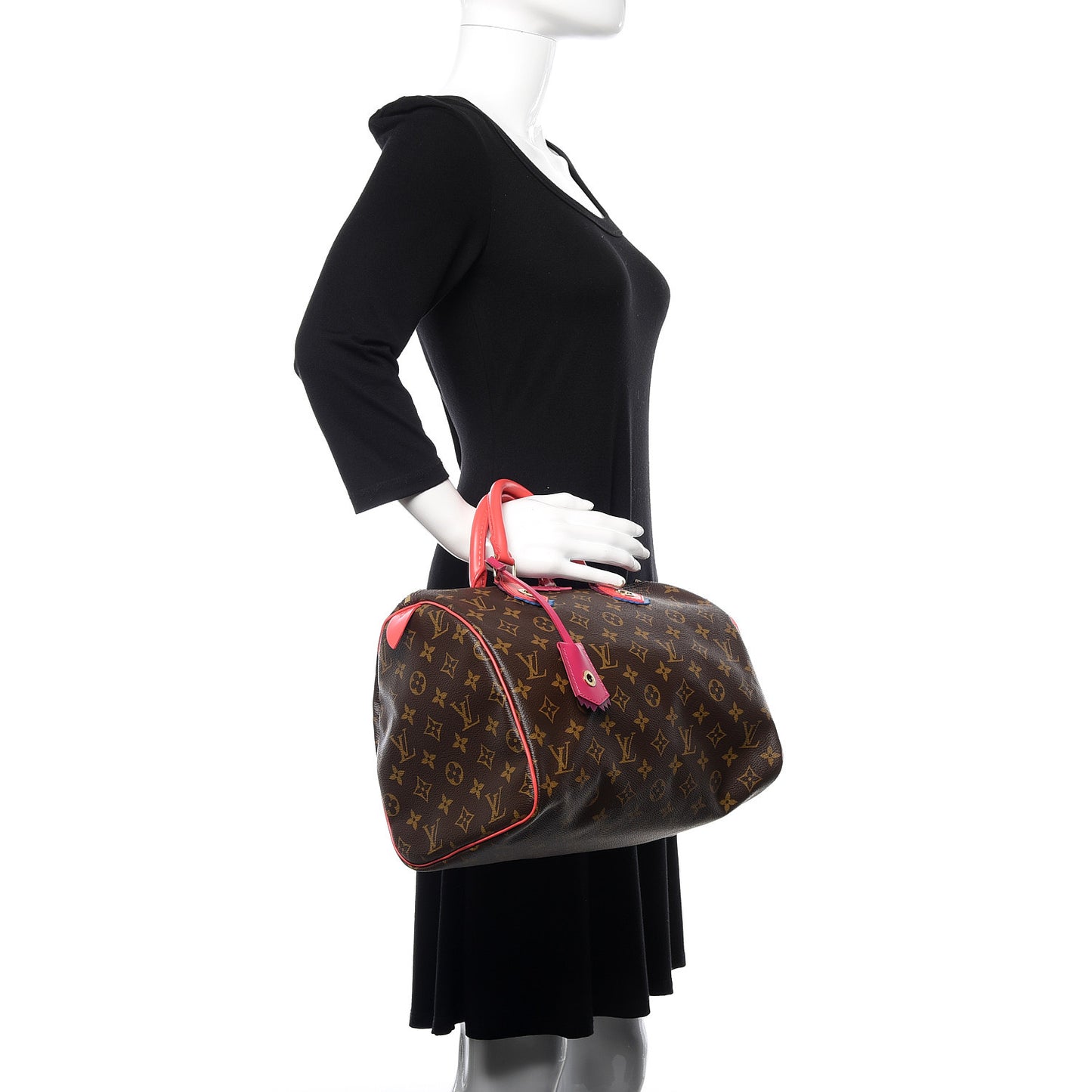 Monogram Totem Speedy 30 Flamingo