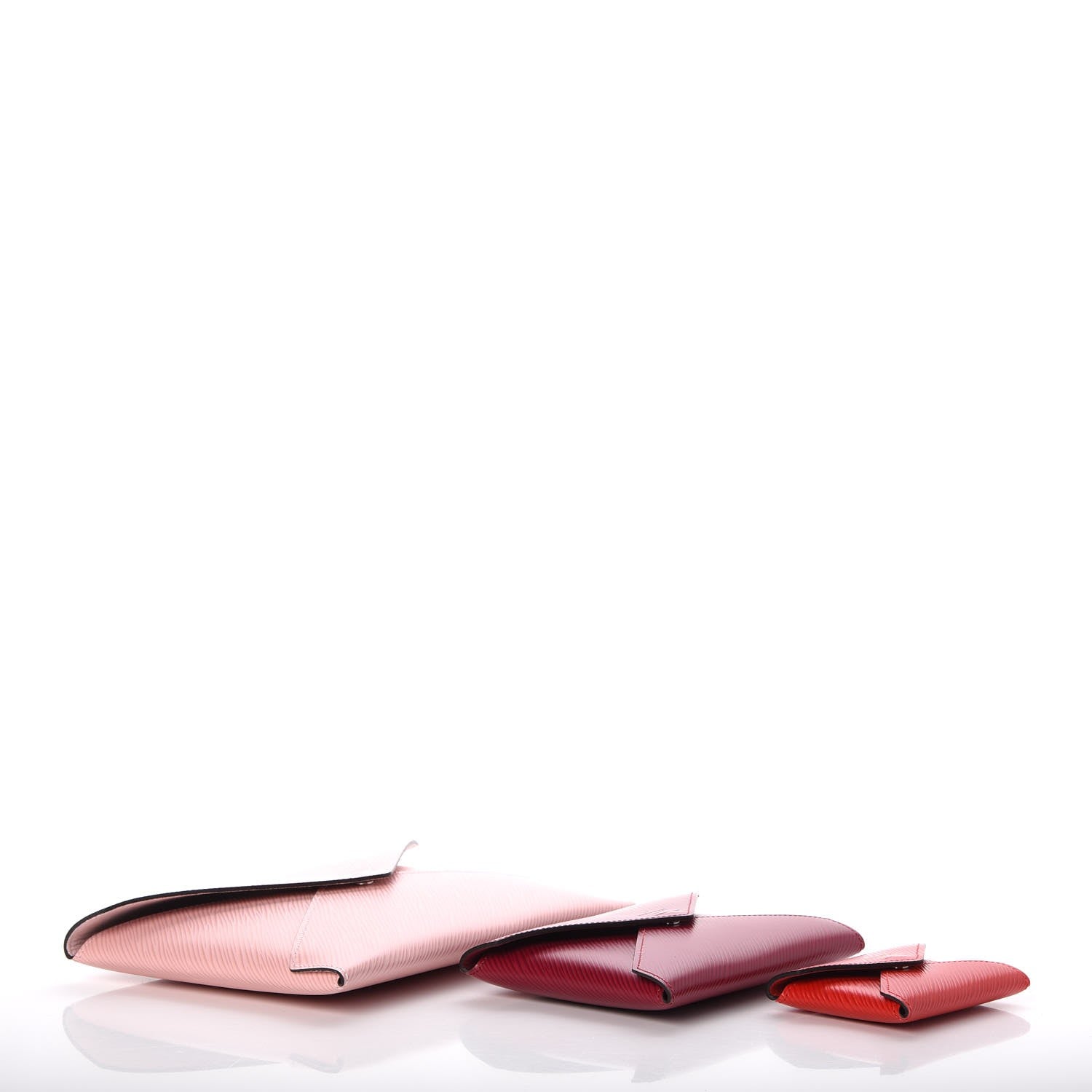 Louis Vuitton Epi Kirigami Pochette Set Rose Ballerine Fuchsia Coquelicot 6 of 16