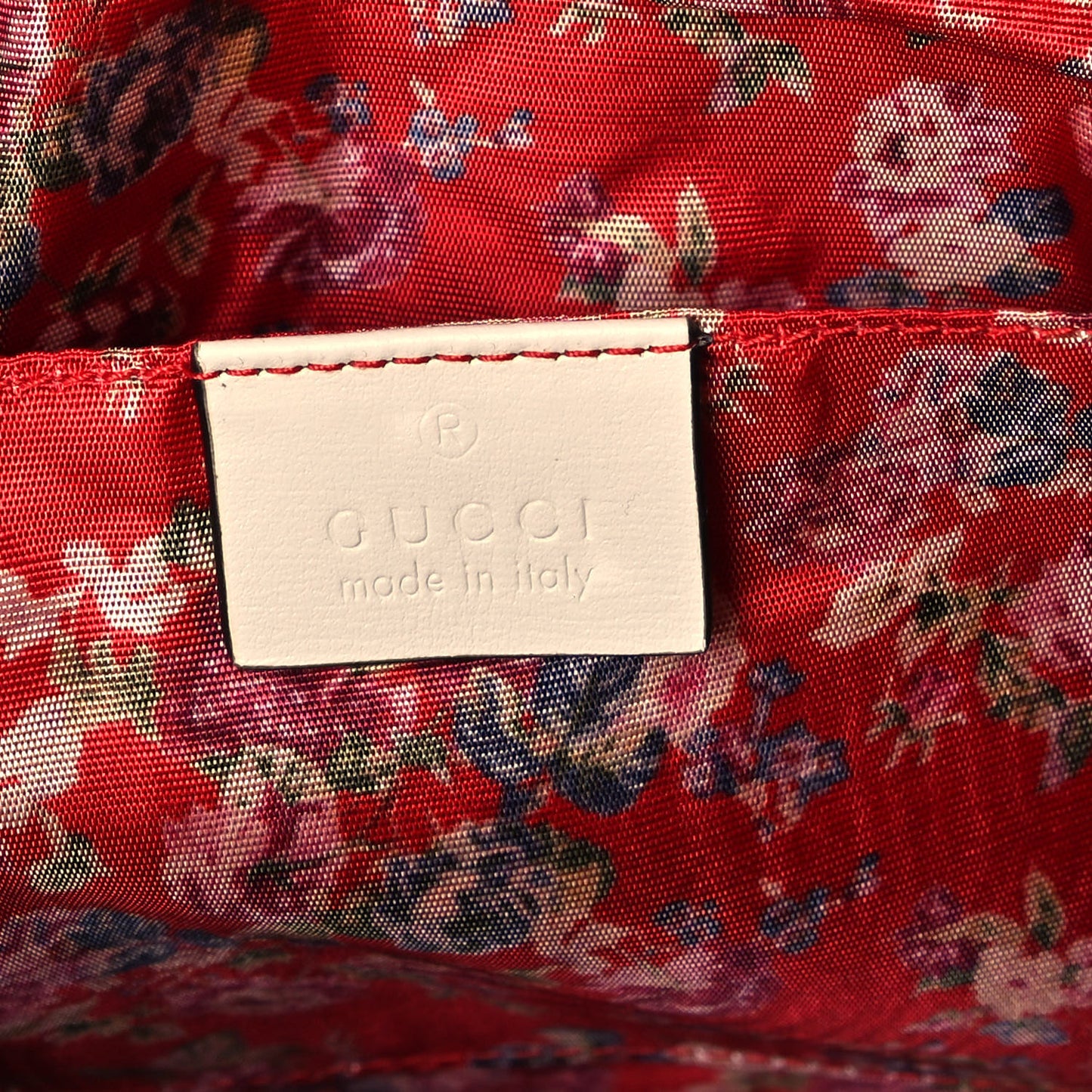 Calfskin Web Trapuntata Small Shoulder Bag Off White