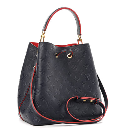 Louis Vuitton Empreinte Neonoe MM Marine Rouge 3 of 10