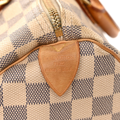 Louis Vuitton Damier Azur Speedy 30 7 of 18