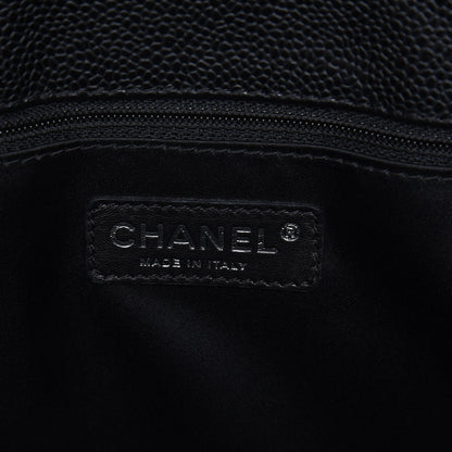 Chanel Caviar Quilted Grand Shopping Tote GST Black 6 of 12