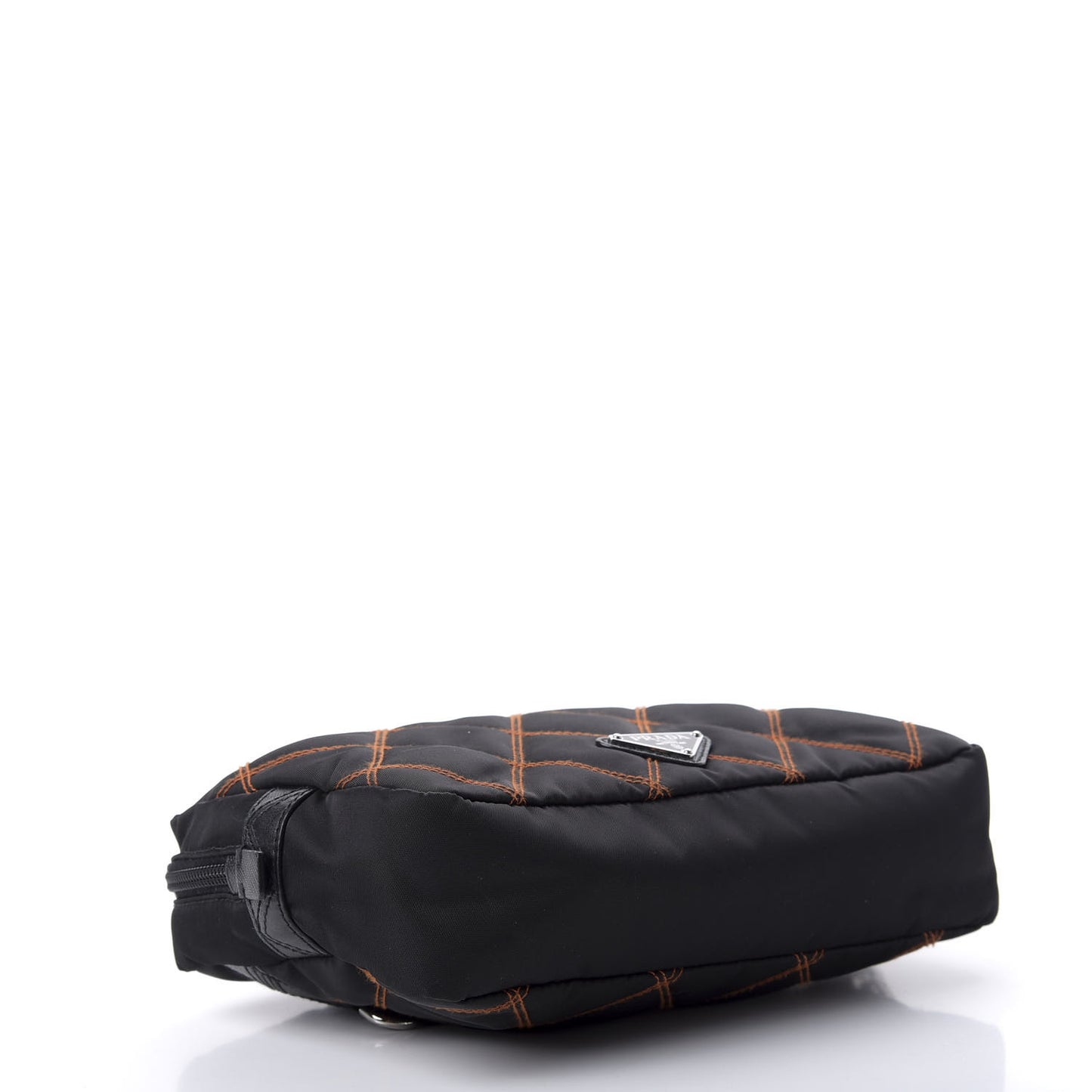 Tessuto Nylon Impunturato Pochette Black
