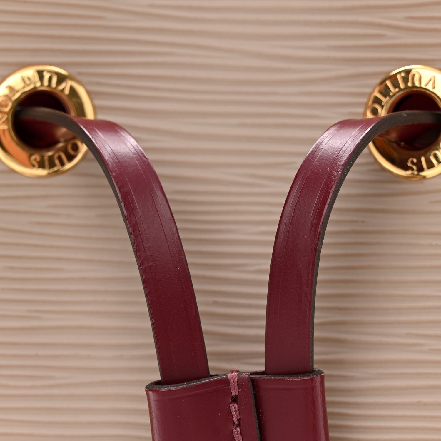 Louis Vuitton Epi Neonoe BB Galet Grenat 12 of 16