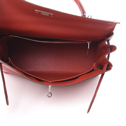 Hermes Epsom Kelly Retourne 32 Rouge Casaque 6 of 13
