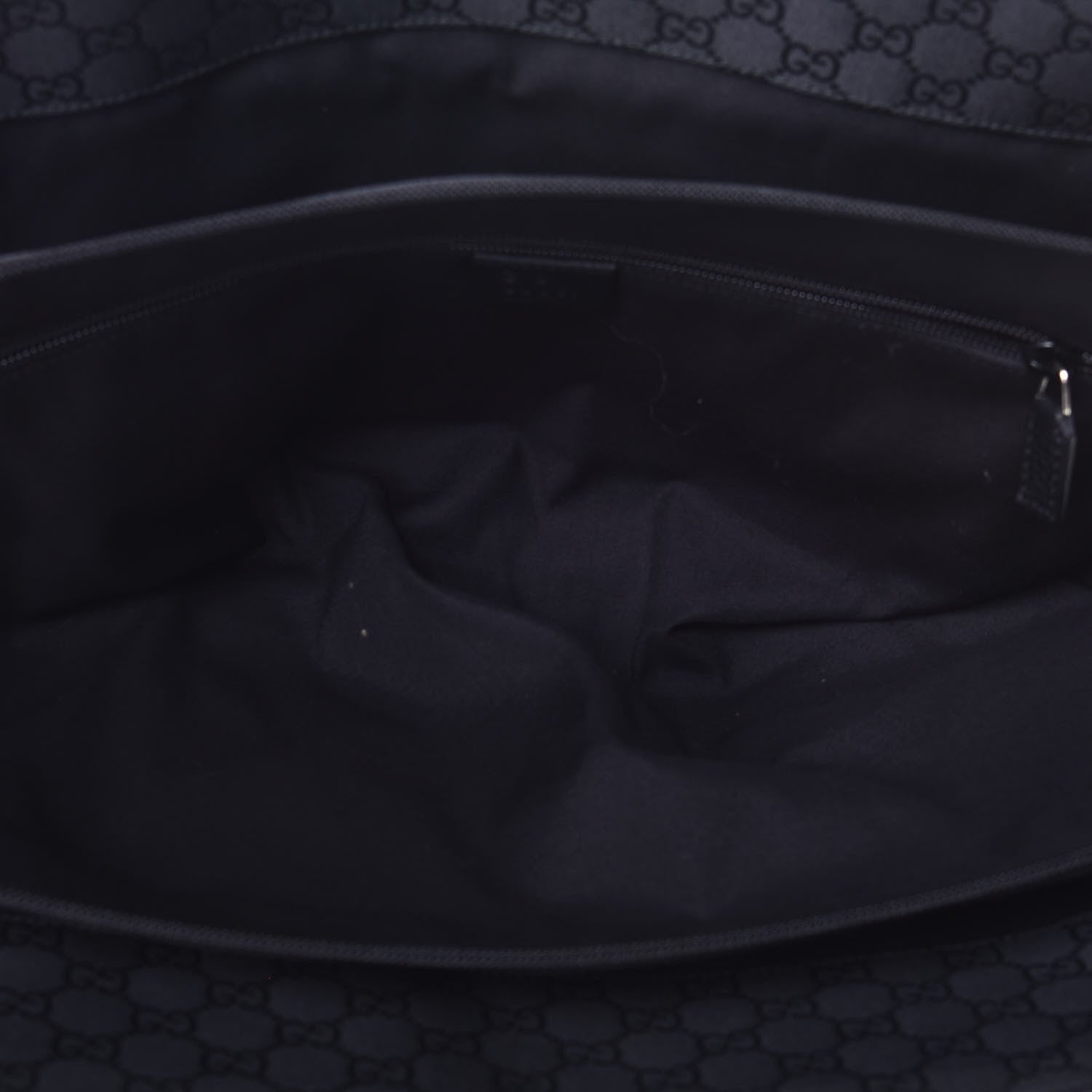 Gucci Nylon Monogram Executive Bag Black 4 of 9