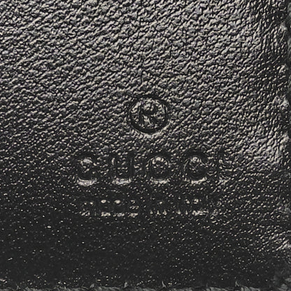 Gucci Plutone Calfskin Logo Bi-Fold Wallet Black 8 of 9