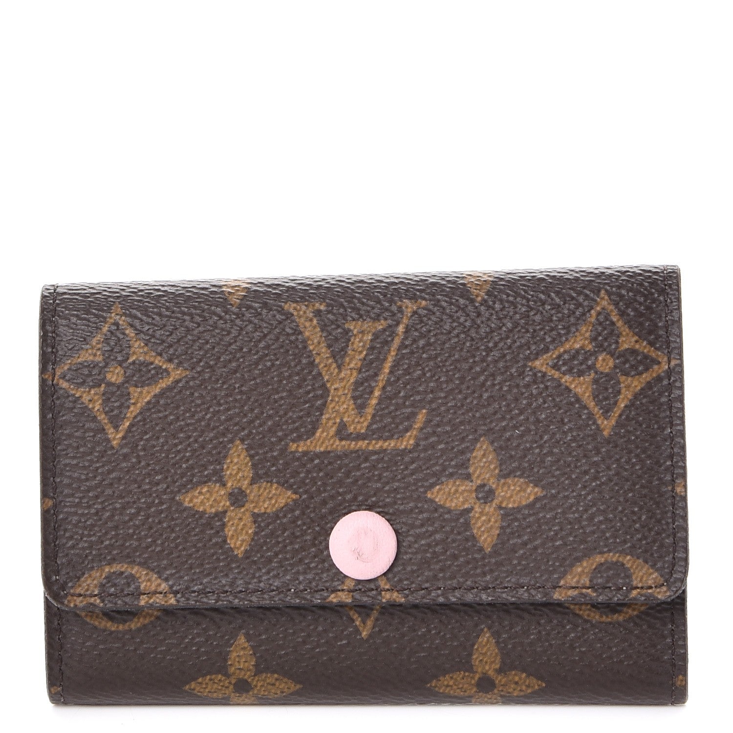 Louis Vuitton Monogram Multicles 6 Key Holder Rose Ballerine 1 of 9