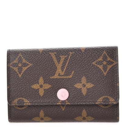Louis Vuitton Monogram Multicles 6 Key Holder Rose Ballerine 1 of 9