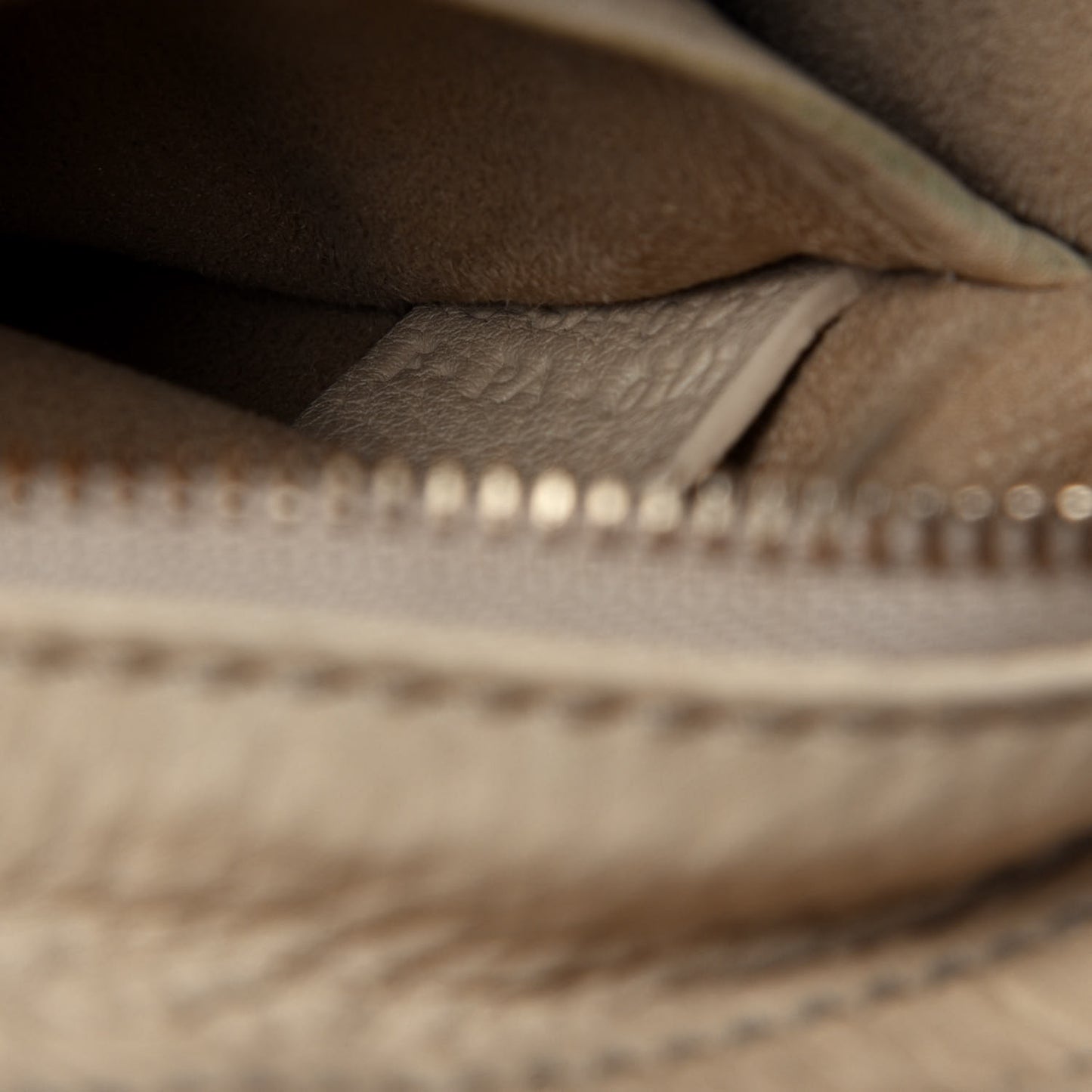 Drummed Calfskin Nano Luggage Dune