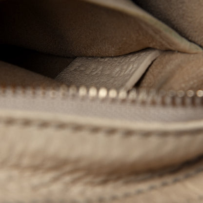 Celine Drummed Calfskin Nano Luggage Dune 7 of 16