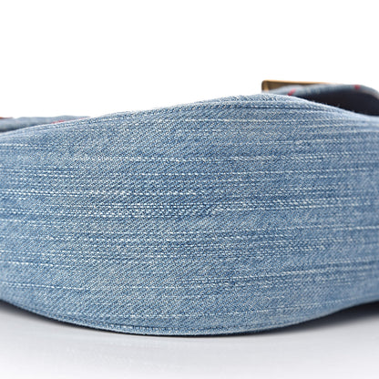 Louis Vuitton Denim New Wave Chain MM Blue 8 of 9